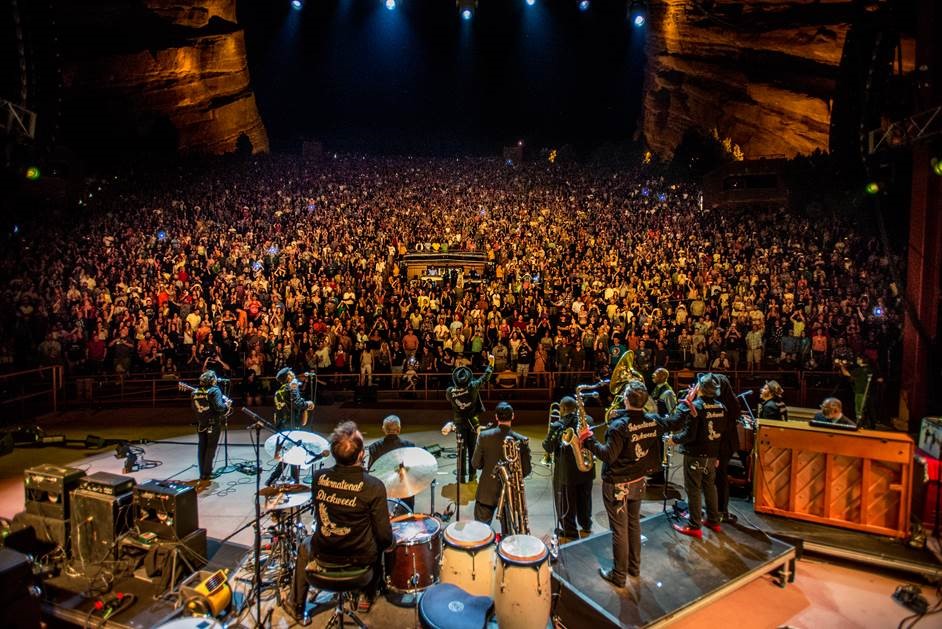 Rateliff headlined at Red Rocks Amphitheater